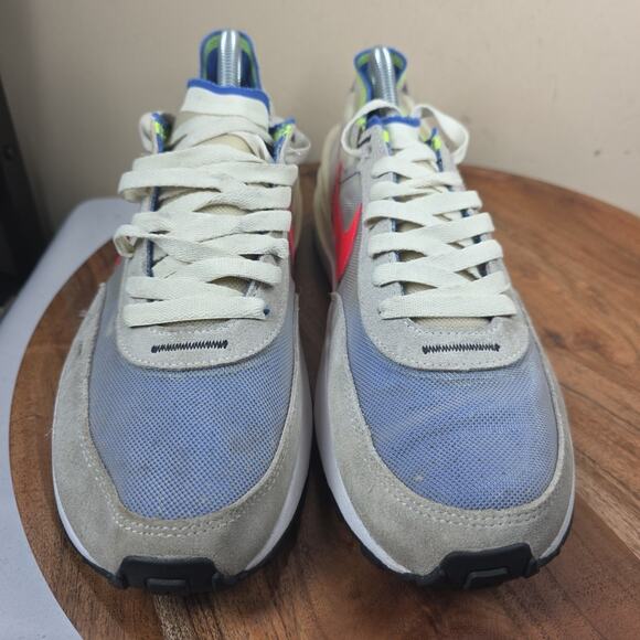 Nike Waffle One Coconut Milk Crimson Royal Mens White Size 9.5 Shoes DA7995-101 main image 5